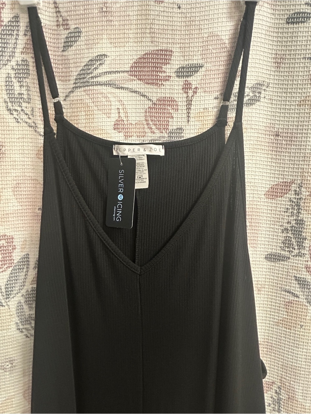 Silver Icing Pepper and Zoe “Totally in the Mood” Jumpsuit 2XL NWT